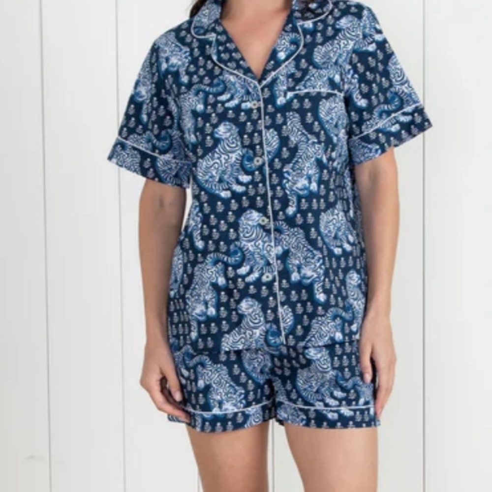 NWOT Printfresh Pajamas (short ph set in Tiger Queen)